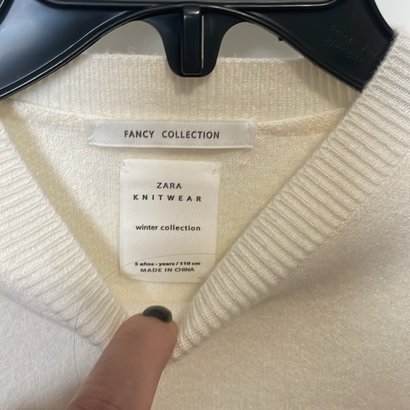 Zara Girls size 5 sweaters - Picture 2 of 8